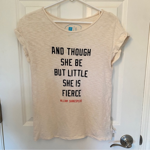 Gap Girls Tee XL, Shakespeare Quote - Picture 1 of 4